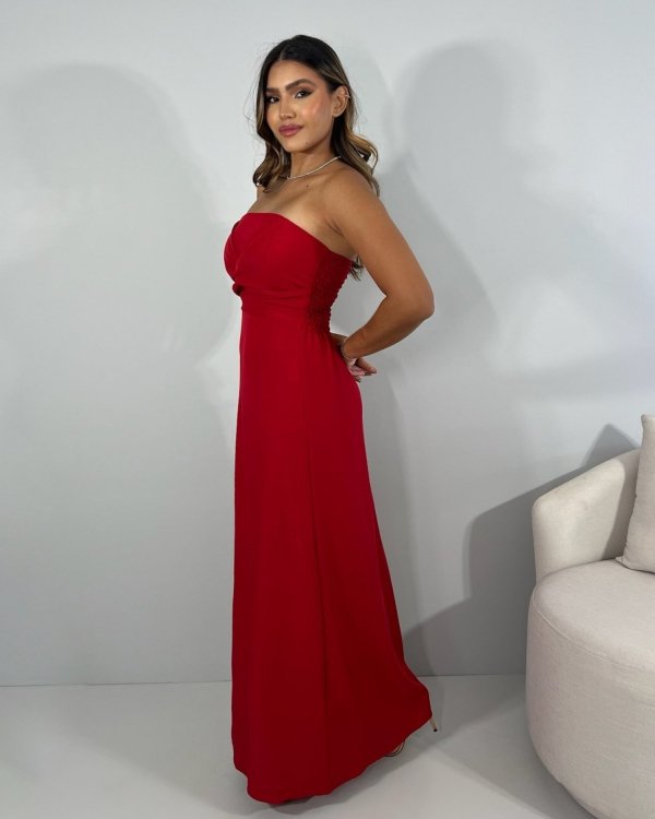 Vestido Maya - Vermelho - Imagem 4