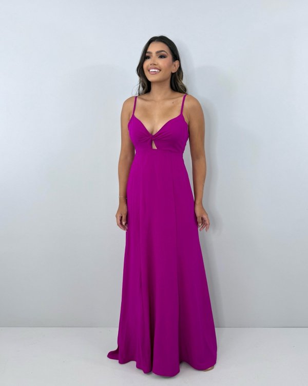 Vestido Eliana - Fúcsia - Imagem 6
