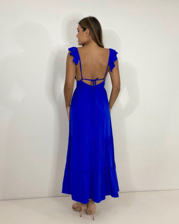 Vestido Maitê - Azul Royal - Imagem 3
