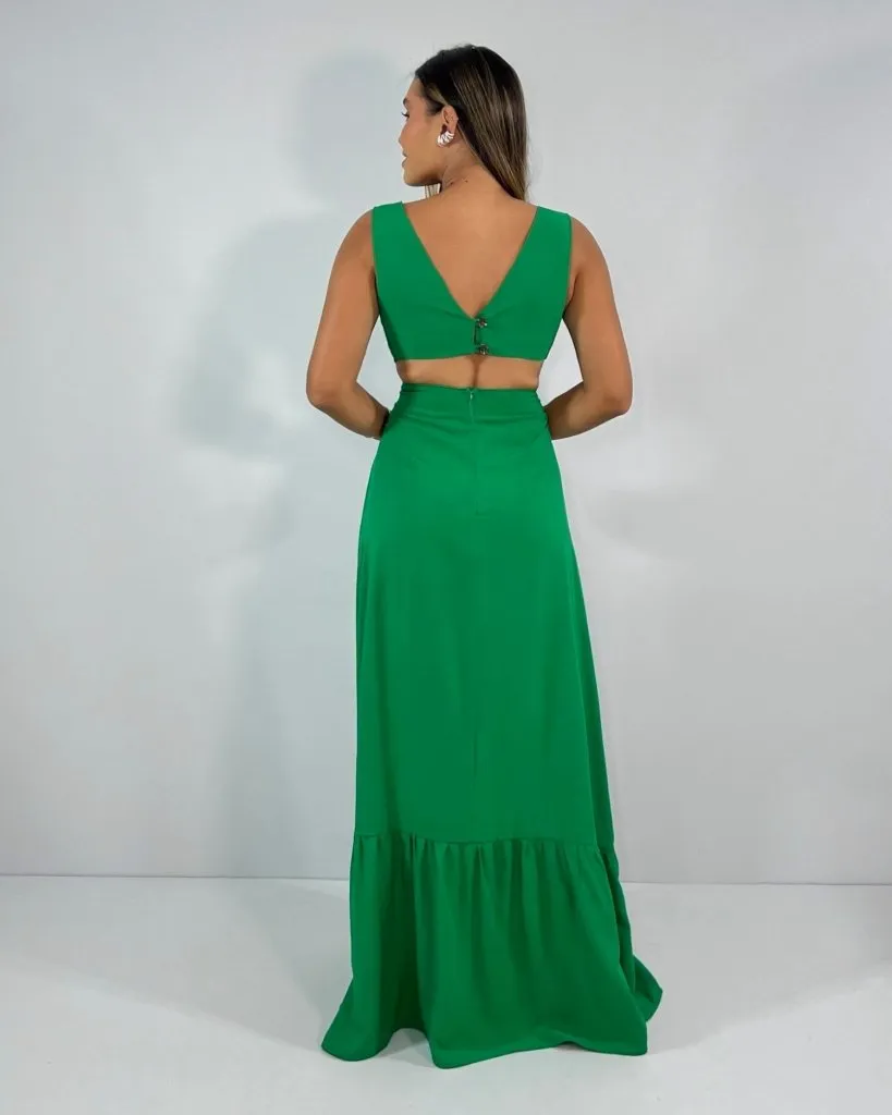 Vestido Miranda - Verde Bandeira, foto 5