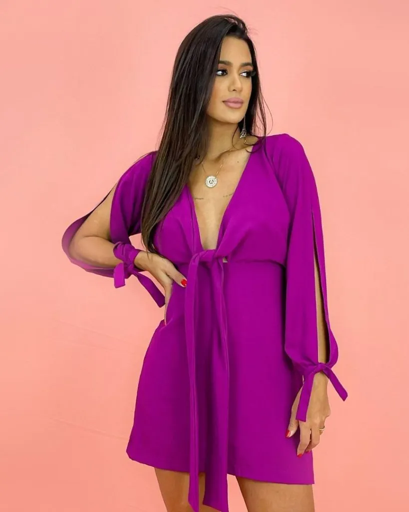 Vestido Marília - Roxo