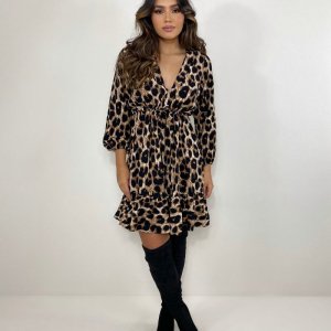 Vestido Lavínia - Animal Print - Image 2