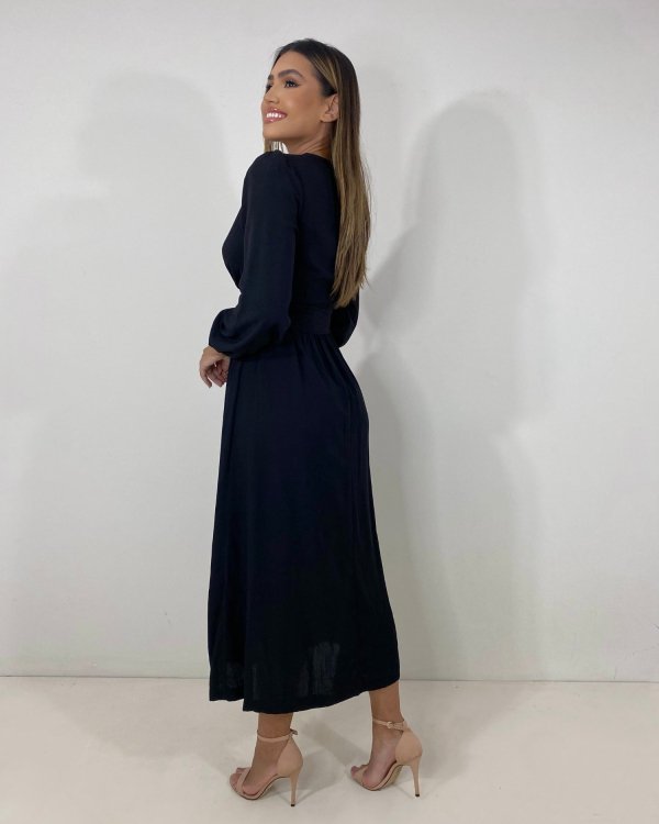 Vestido Clara - Preto - Imagem 6