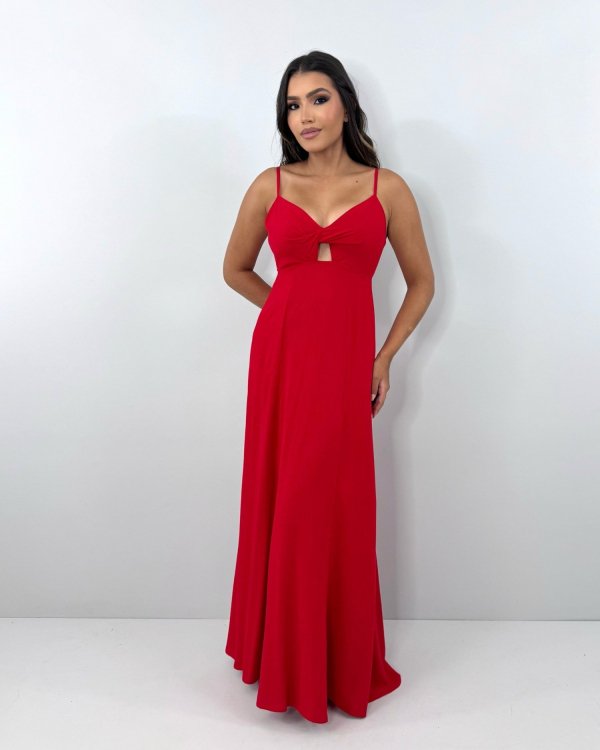 Vestido Eliana - Vermelho - Imagem 3