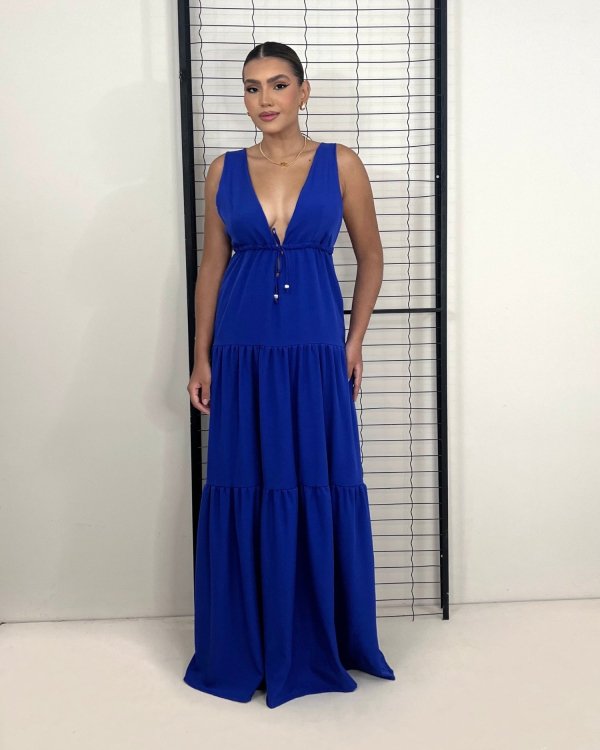 Vestido Ramona - Azul Royal - Imagem 2