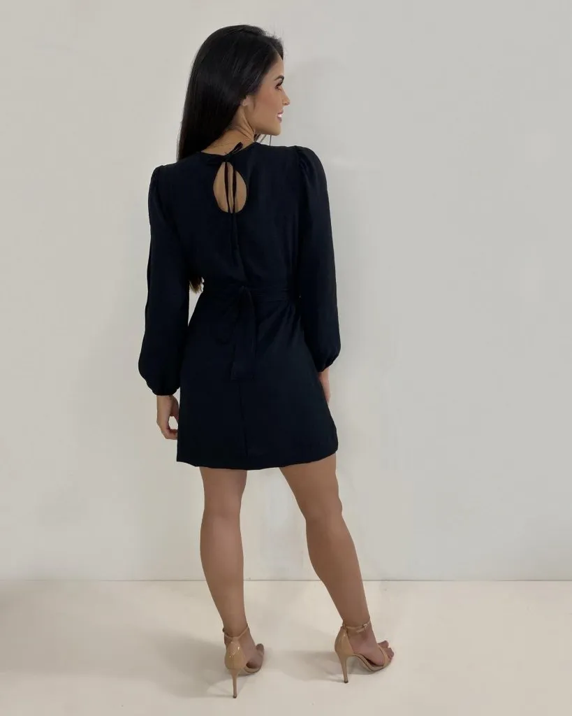 Vestido Eloá - Preto
