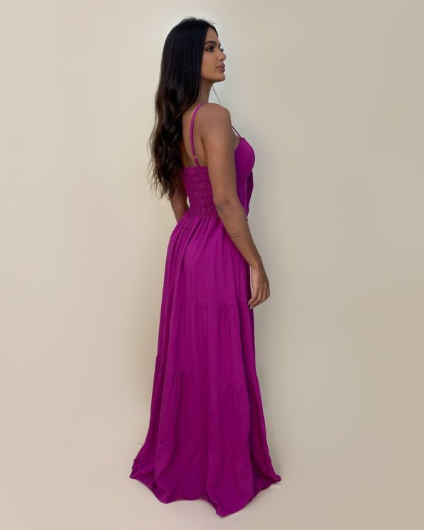 Vestido Camila - Fúcsia - Imagem 8