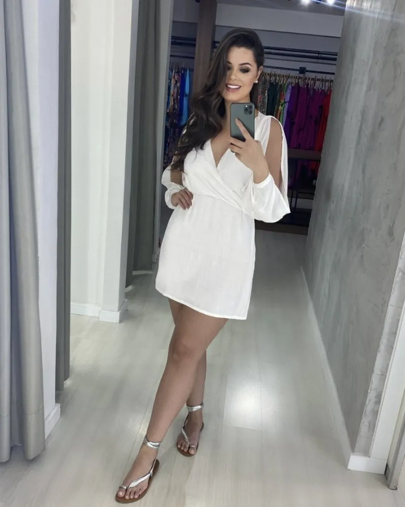 Vestido Marília - Offwhite