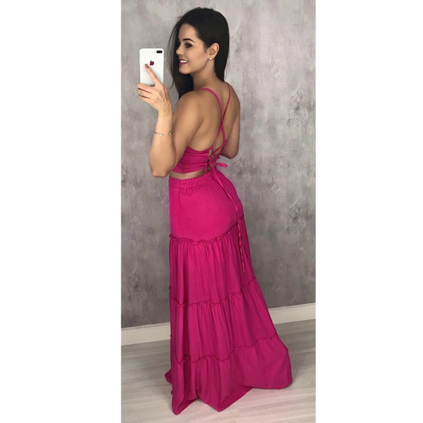 Conjunto Gabriela - Rosa Chiclete - Imagem 2