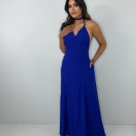 Vestido Victória - Azul Royal