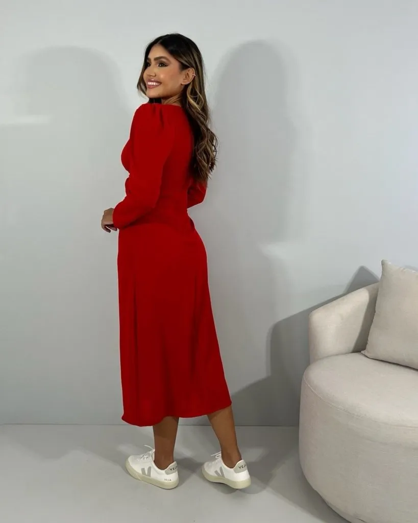 Vestido Monalisa - Vermelho, foto 5