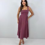 Vestido Samanta - Marrom