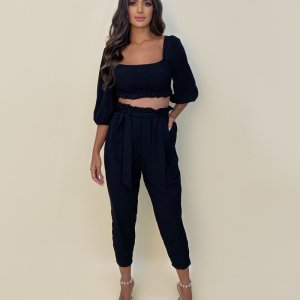 Cropped Cíntia - Preto - Image 1