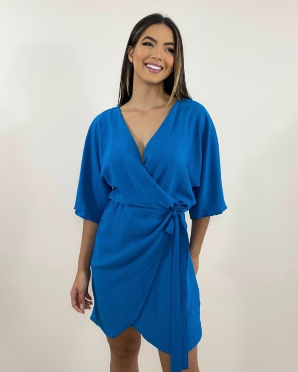 Vestido Maristela - Azul Claro - Imagem 2
