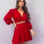 Conjunto Jaqueline - Vermelho