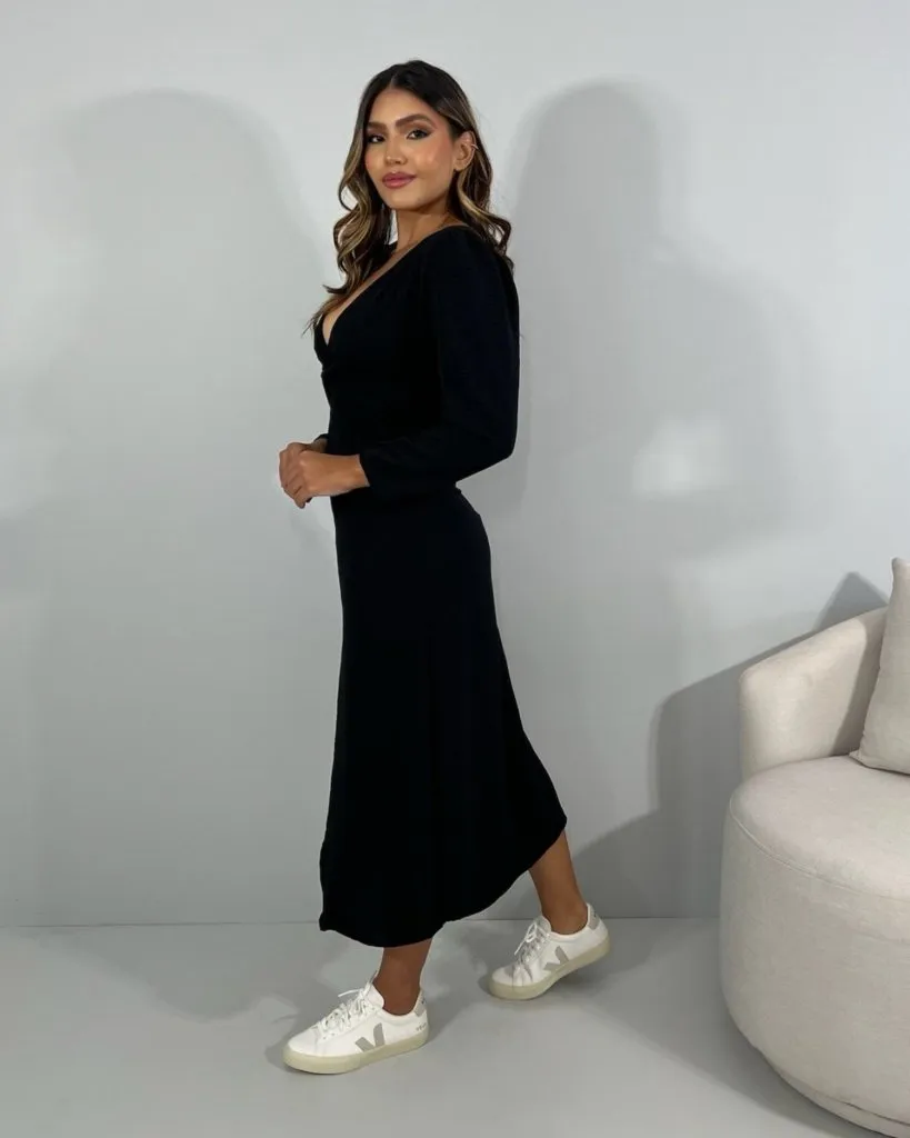 Vestido Monalisa - Preto