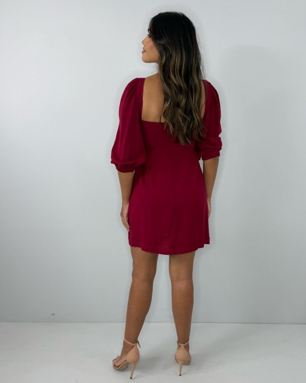 Vestido Yuna - Marsala - Imagem 3