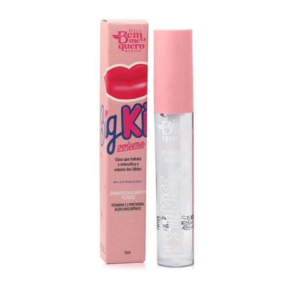 Gloss Big Kiss da Bella Bem Me Quero