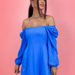 Vestido Graziele - Azul