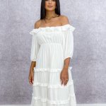 Vestido Angélica - Branco