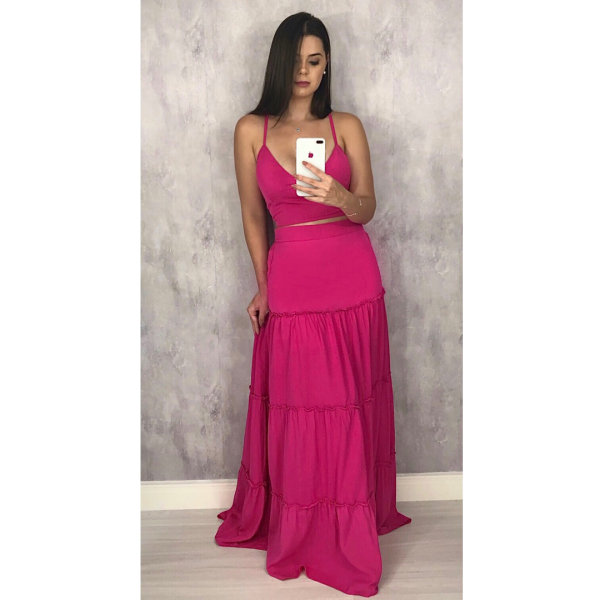 Conjunto Gabriela - Rosa Chiclete - Imagem 3
