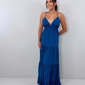 Vestido Sophia - Azul Petróleo - Image 1