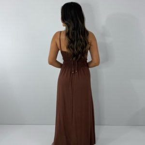 Vestido Babi - Marrom - Image 3