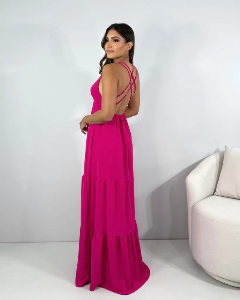 Vestido Noely - Pink