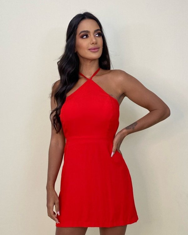 Vestido Iara - Vermelho - Imagem 2
