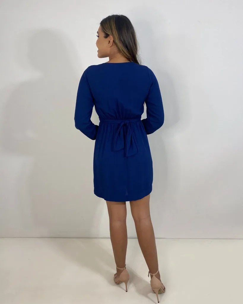 Vestido Marrie - Azul Marinho
