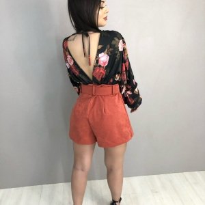 Short Saia Alice - Terra - Image 2