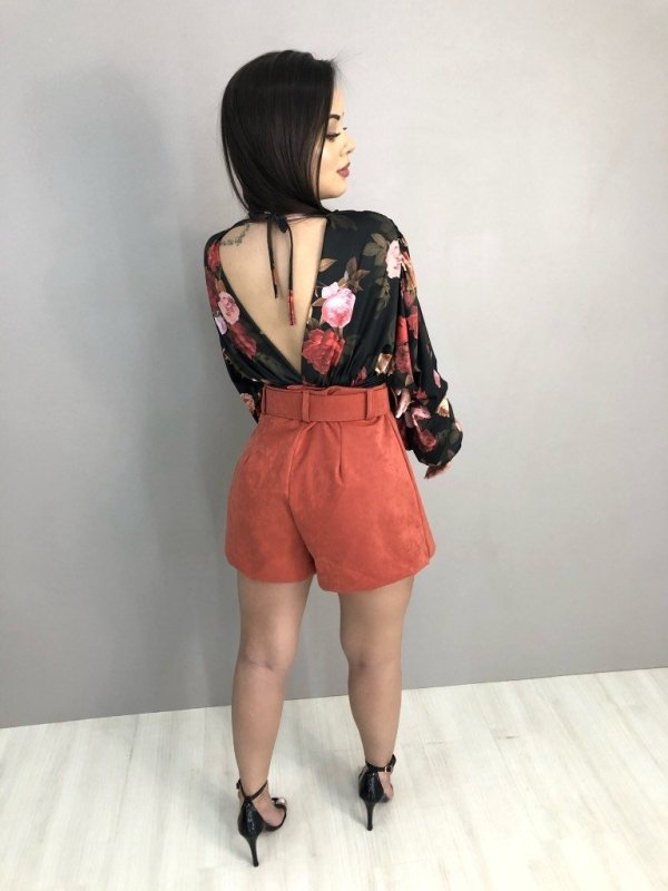 Short Saia Alice - Terra - Imagem 2