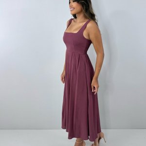 Vestido Samanta - Marrom - Image 4
