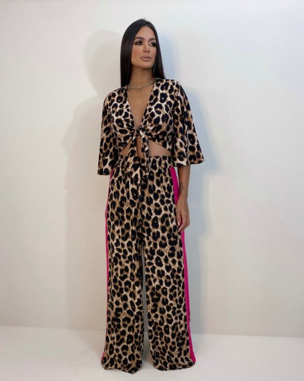 Calça Maria - Animal Print - Imagem 3