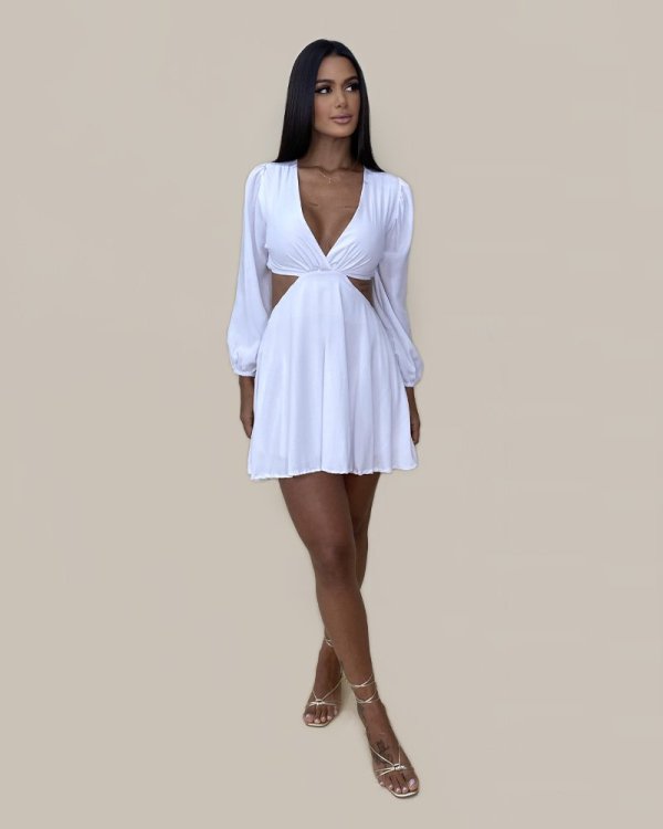 Vestido Leona - Branco - Imagem 3