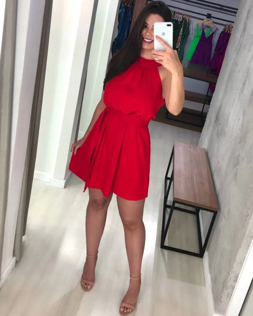 Vestido Daiane - Vermelho