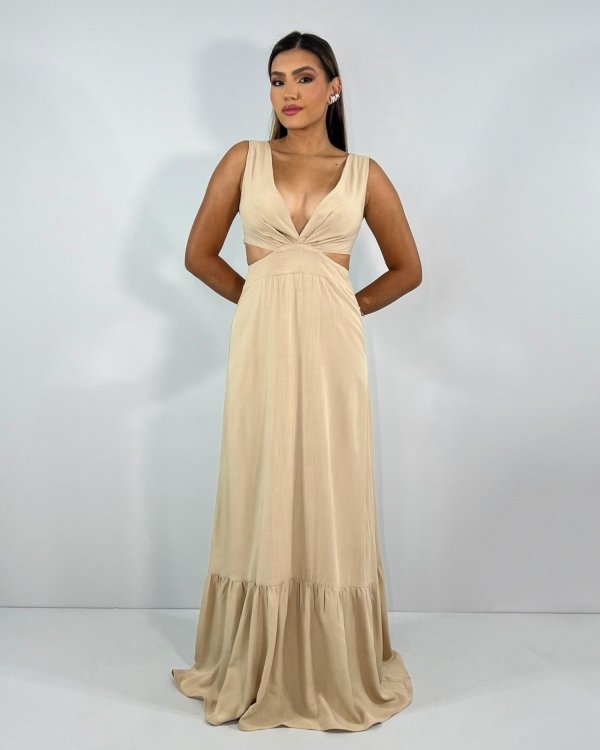Vestido Miranda - Nude - Imagem 3