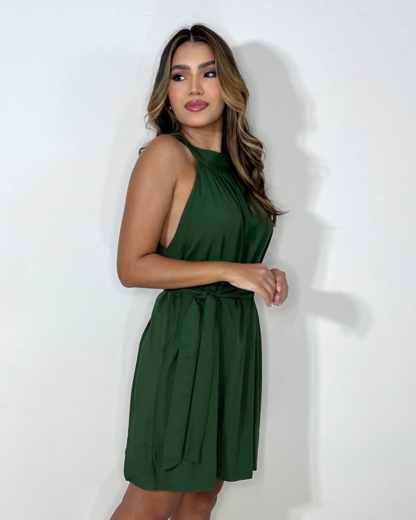 Vestido Daiane - Verde Militar - Imagem 2