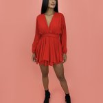 Macaquinho Raiany - Vermelho