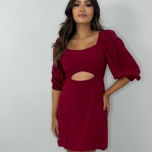 Vestido Yuna - Marsala - Image 1