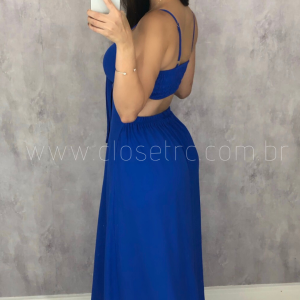 Vestido Natália - Azul Royal - Image 2