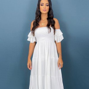 Vestido Ana Paula - Branco - Image 1
