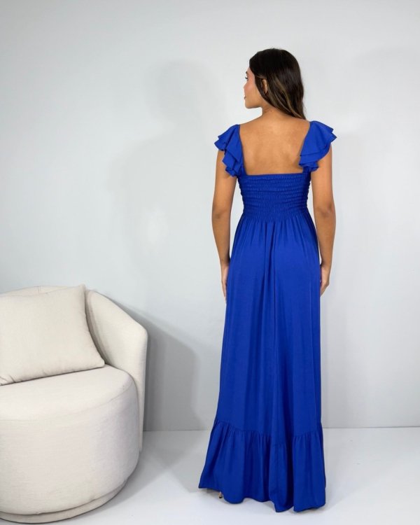Vestido Isla - Azul Royal - Imagem 7