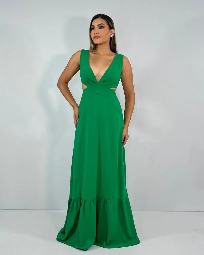 Vestido Miranda - Verde Bandeira, foto 2