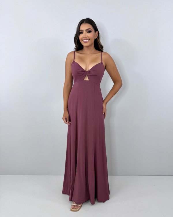 Vestido Eliana - Marrom - Imagem 5
