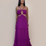 Vestido Michelle – Roxo