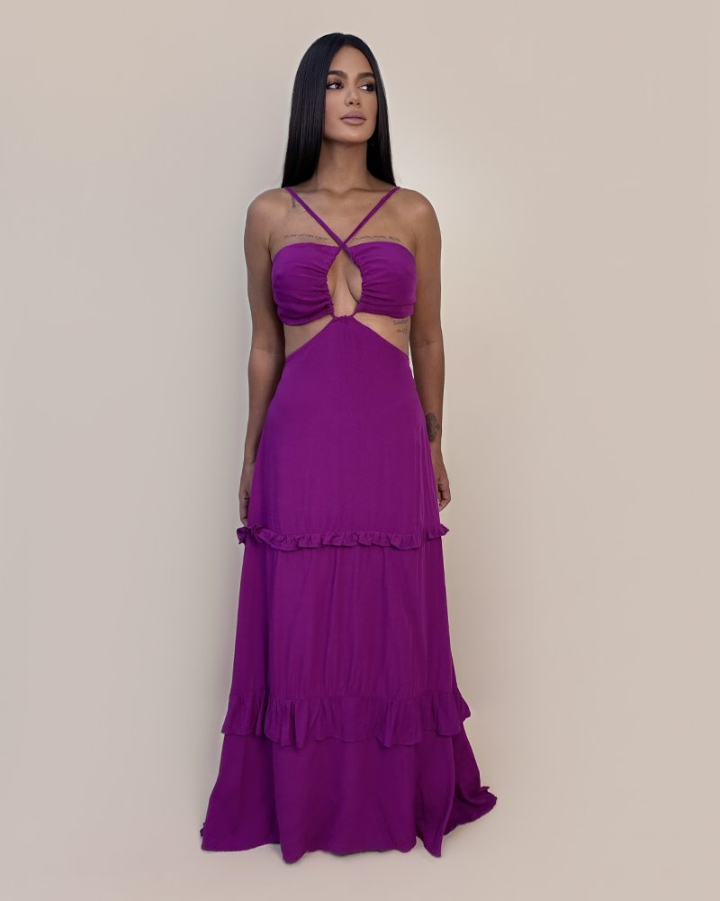 Vestido Michelle - Roxo - Image 1