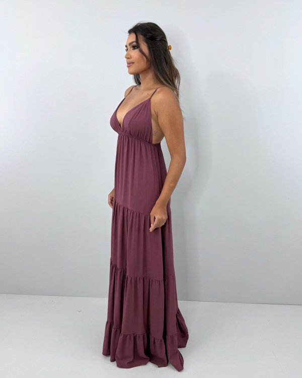 Vestido Sophia - Marrom - Imagem 4