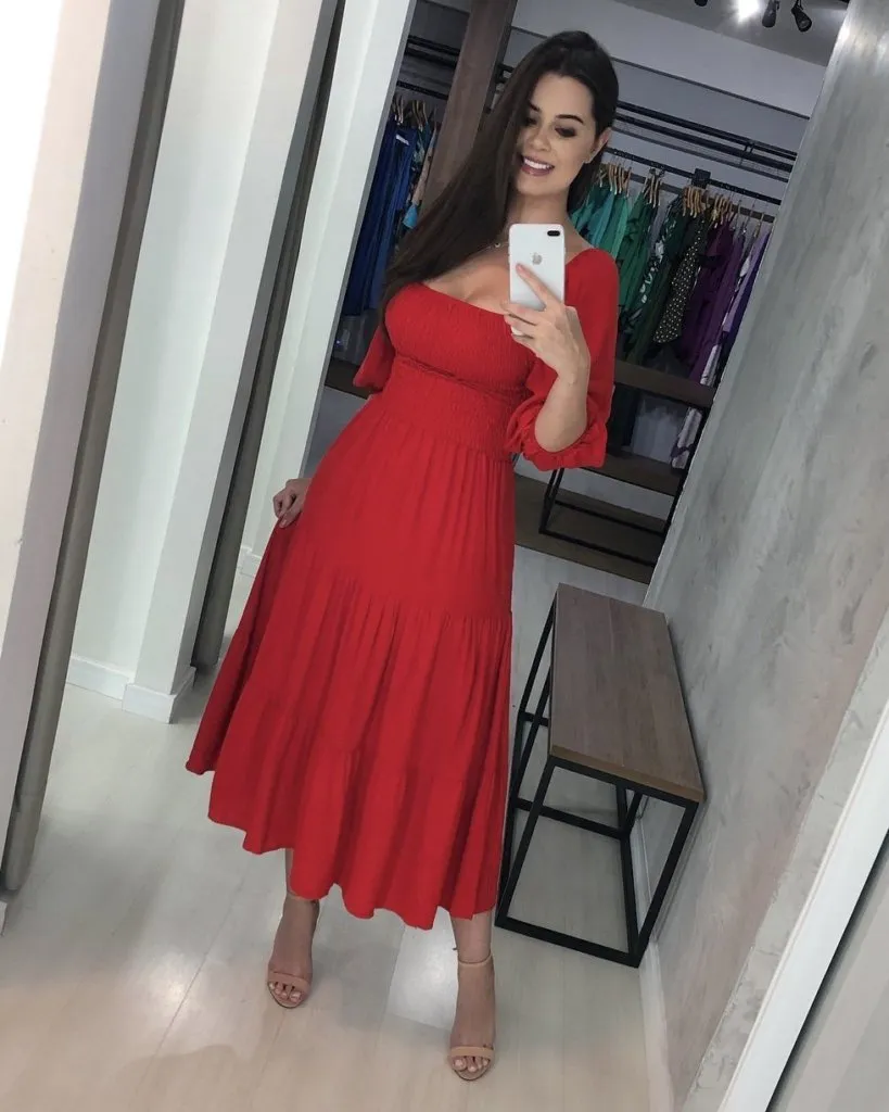 Vestido Juliana - Vermelho