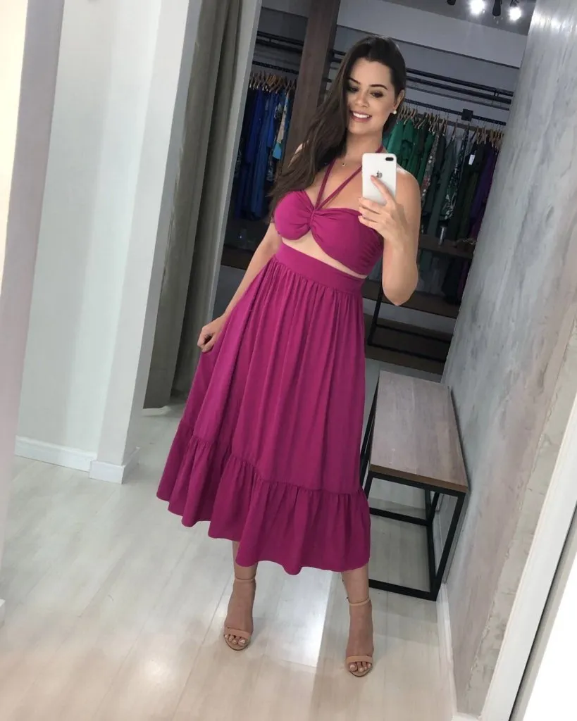 Conjunto Maria Eduarda - Fúcsia, foto 3
